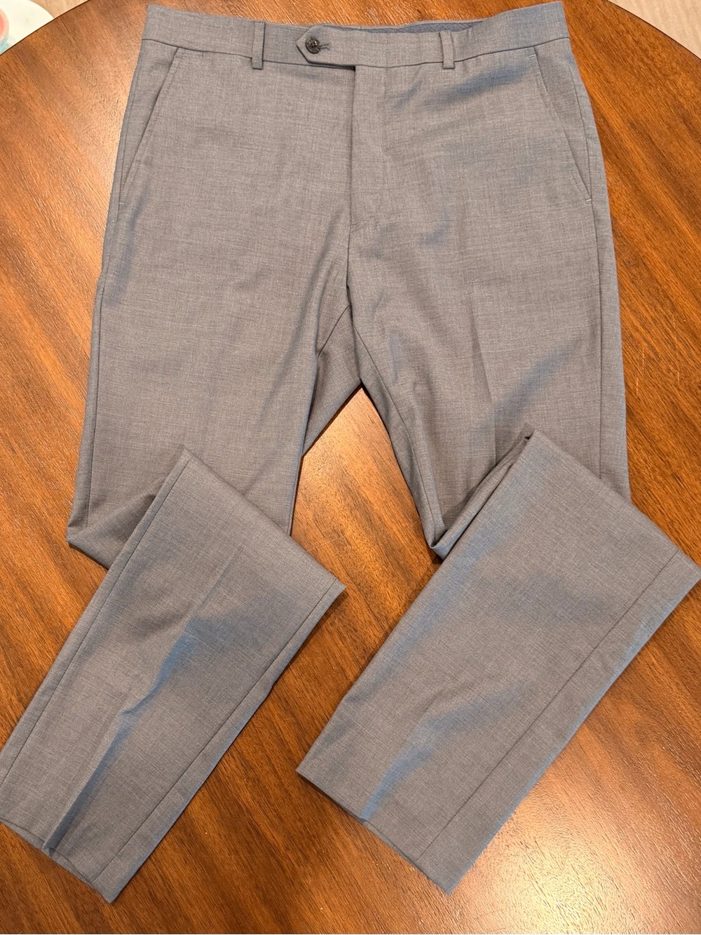 Tommy Hilfiger Wool Blend Dress Pants Gray 34W x 34L